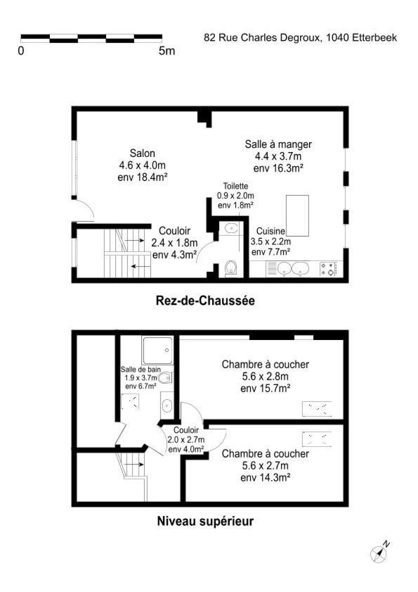 Apartment In Brussels, Degroux By Homenhancement Sa Eksteriør bilde